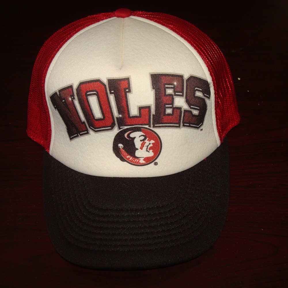 FSU SEMINOLES SNAPBACK HAT CAP TOW VINT